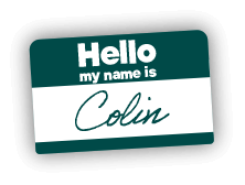 Hello, my name is Colin